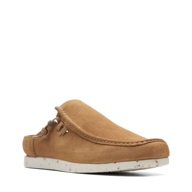 Dunkelsand Wildleder Clarks Shacre Lite Sun