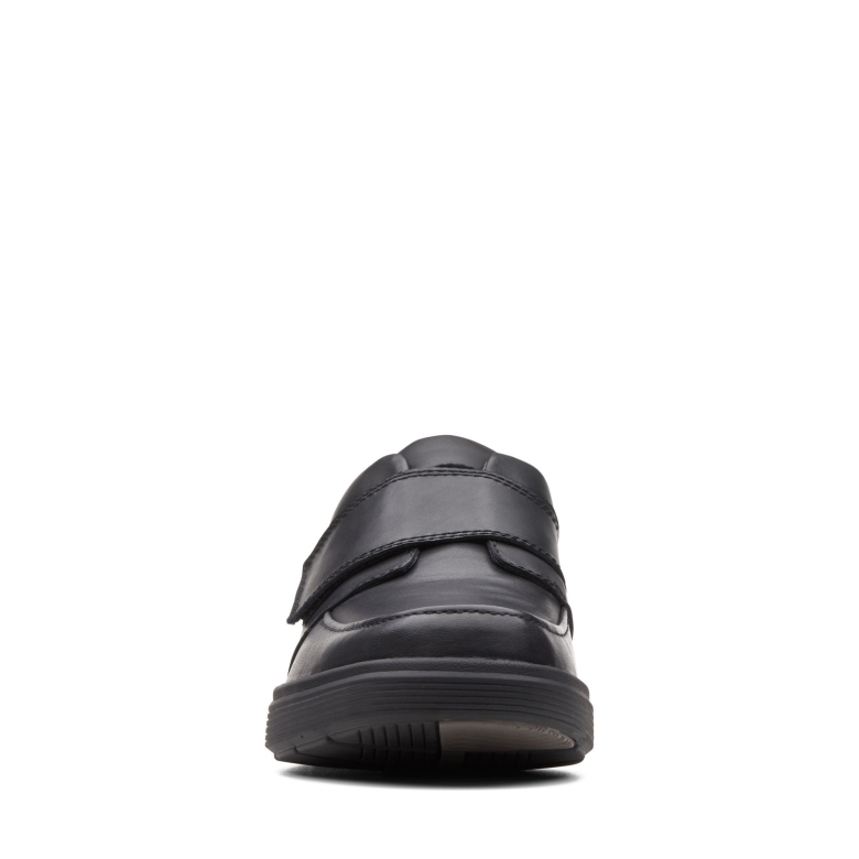 Clarks Schwarzes Lederarmband