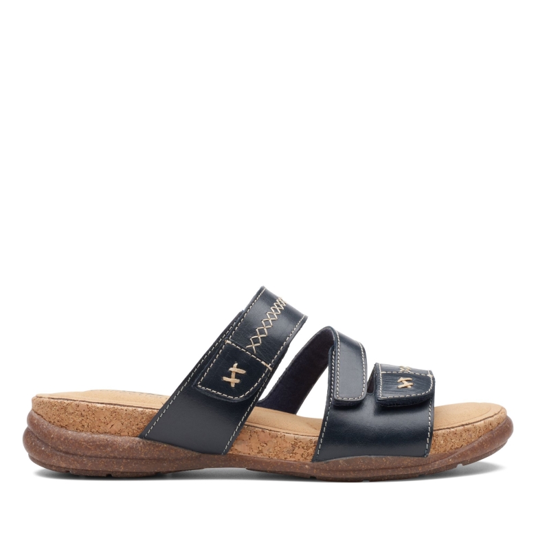 Navy Blues Führen Clarks Roseville Bay