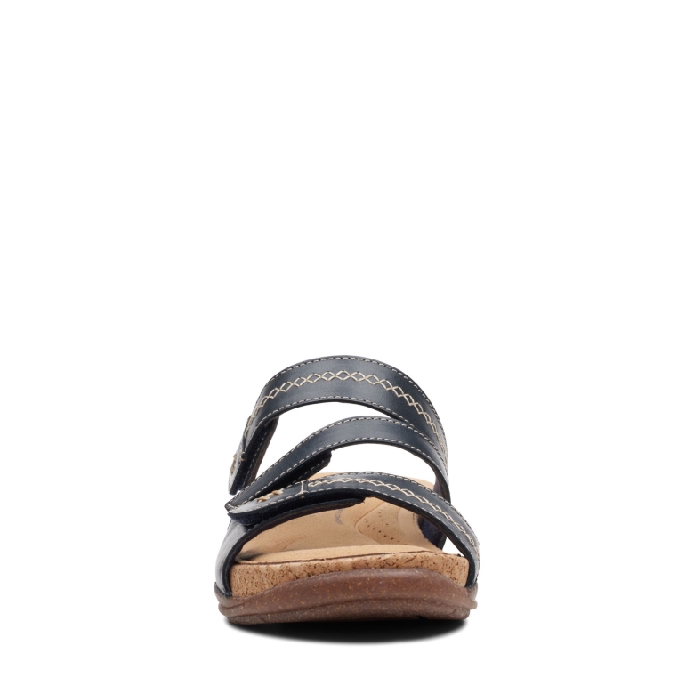 Navy Blues Führen Clarks Roseville Bay