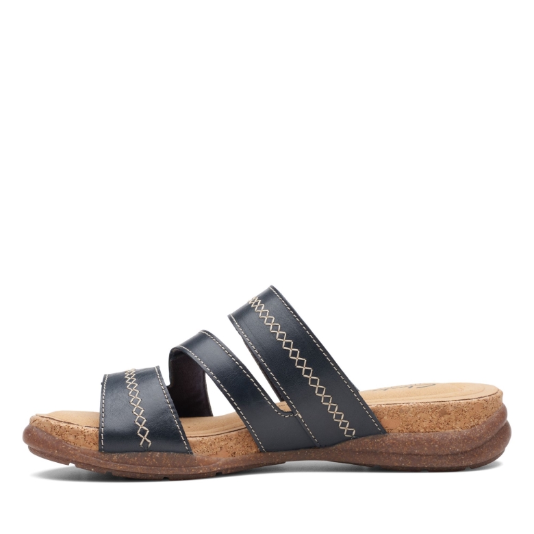 Navy Blues Führen Clarks Roseville Bay