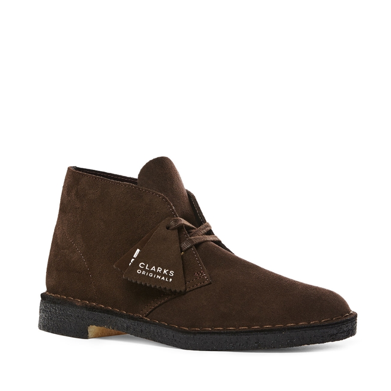 Wüstenstiefel Braun Wildleder Clarks