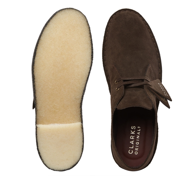 Wüstenstiefel Braun Wildleder Clarks
