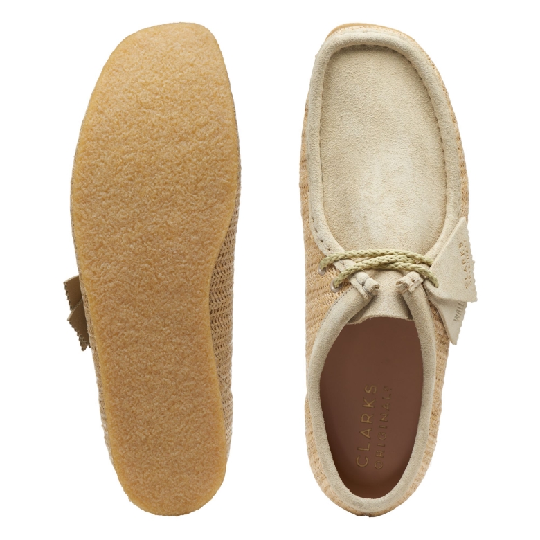 Natürliches Int Clarks Wallabee