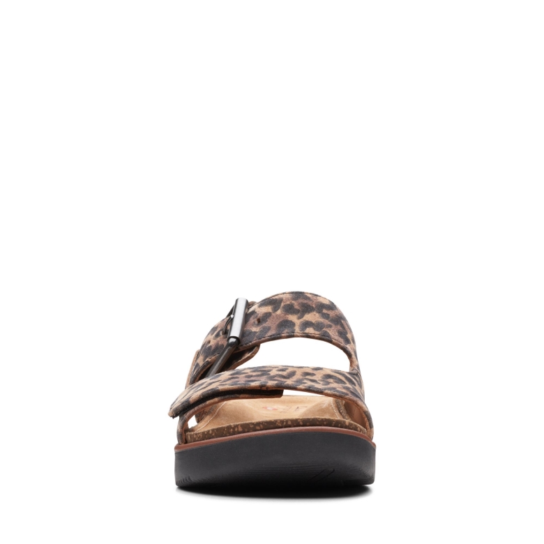 Elayne Ease Clarks Leopardenmuster