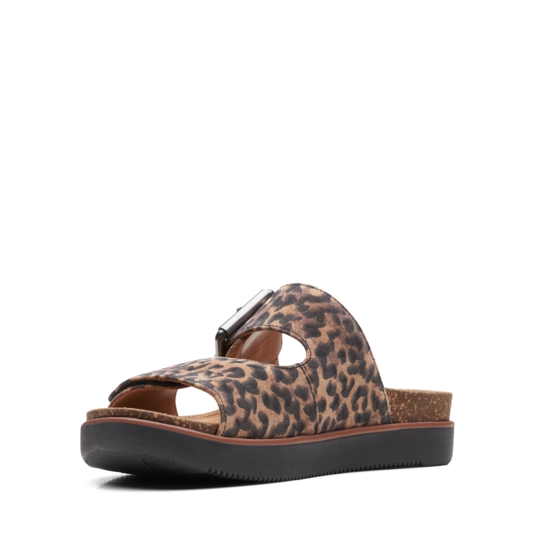 Elayne Ease Clarks Leopardenmuster