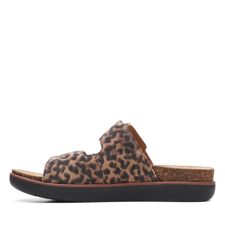 Elayne Ease Clarks Leopardenmuster