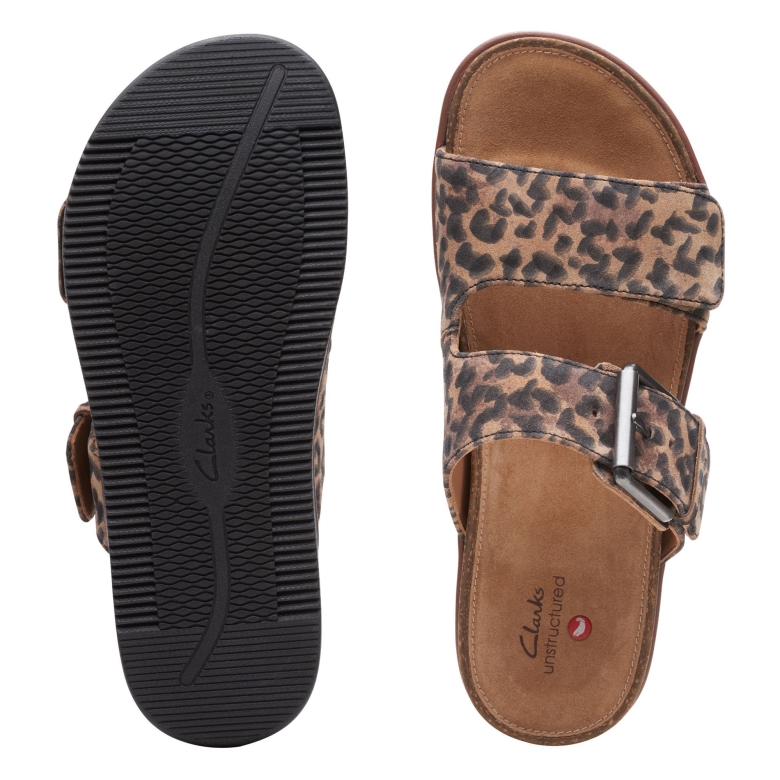 Elayne Ease Clarks Leopardenmuster