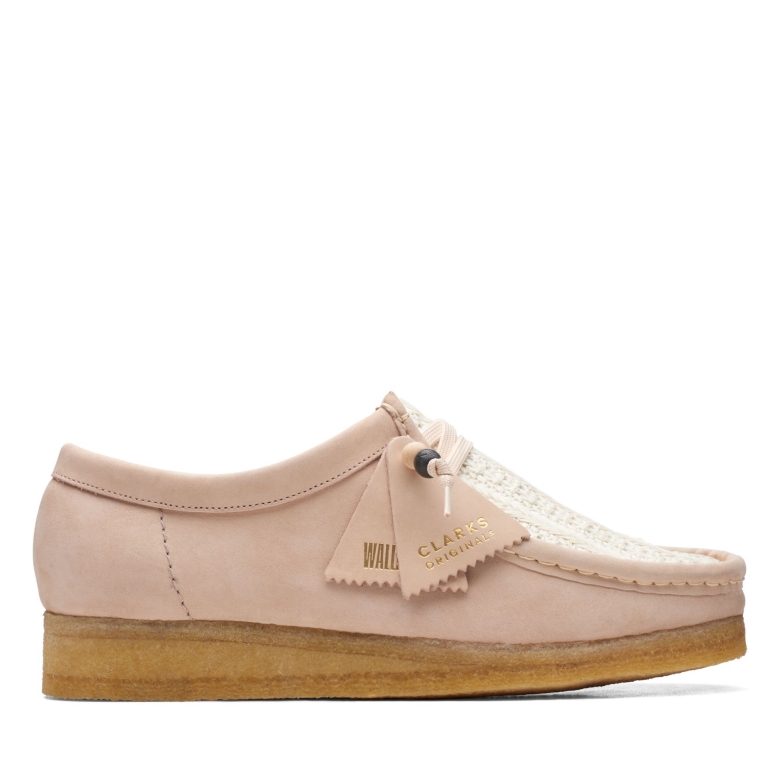 Clarks Wallabee Aus Natürlichem Raffiabast