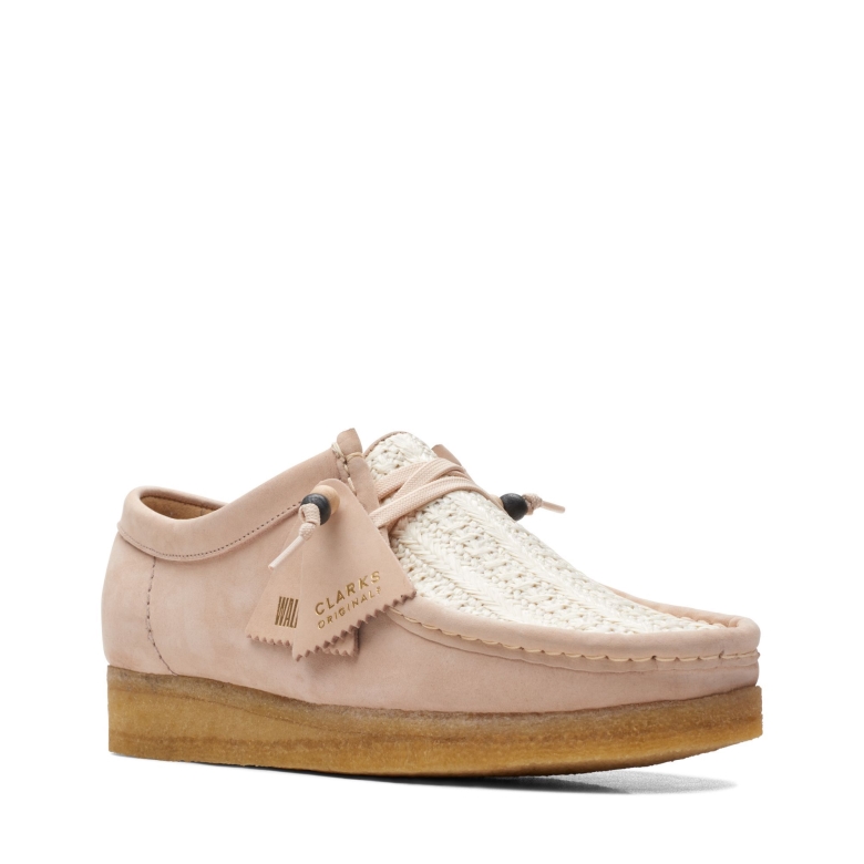 Clarks Wallabee Aus Natürlichem Raffiabast