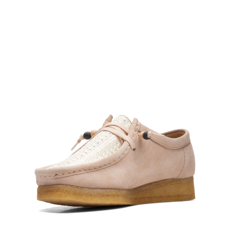 Clarks Wallabee Aus Natürlichem Raffiabast