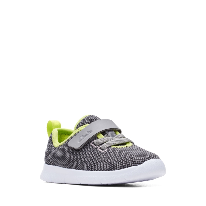 Grauer Kombi Aus Webstoff T Clarks