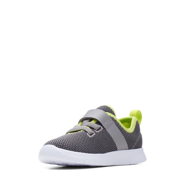 Grauer Kombi Aus Webstoff T Clarks