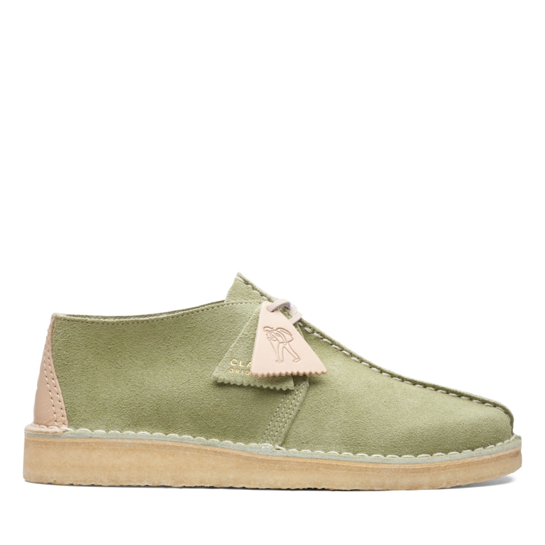 Clarks Desert Trek Hellgrün