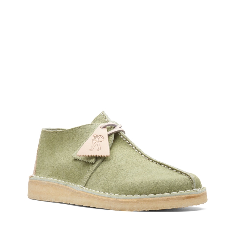 Clarks Desert Trek Hellgrün