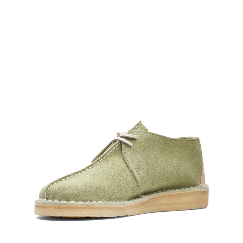 Clarks Desert Trek Hellgrün