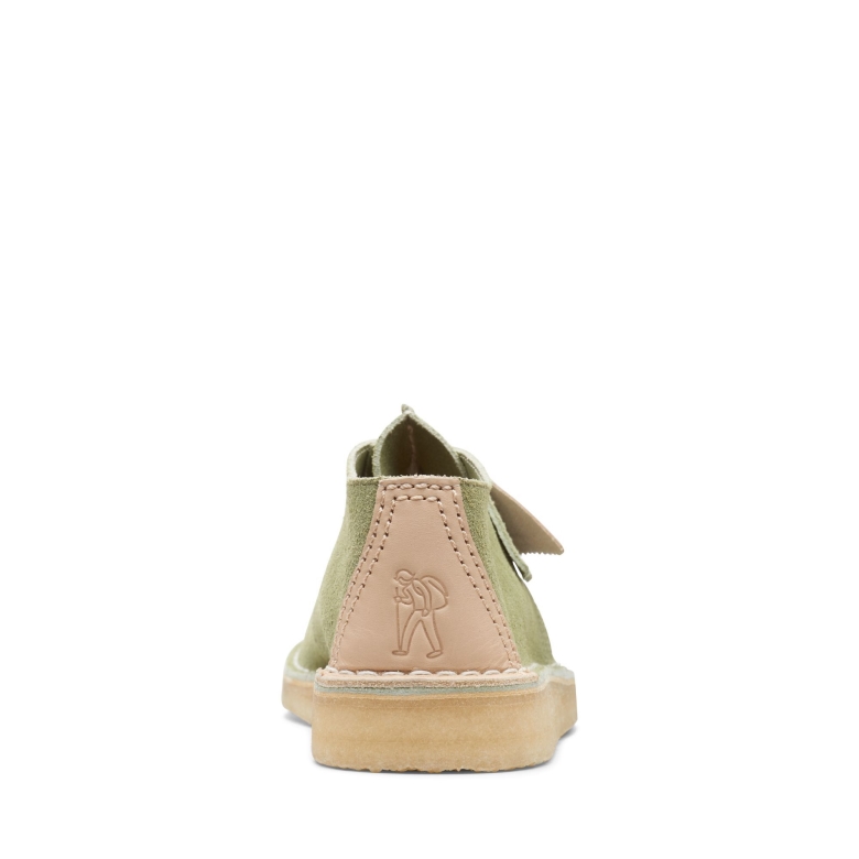 Clarks Desert Trek Hellgrün