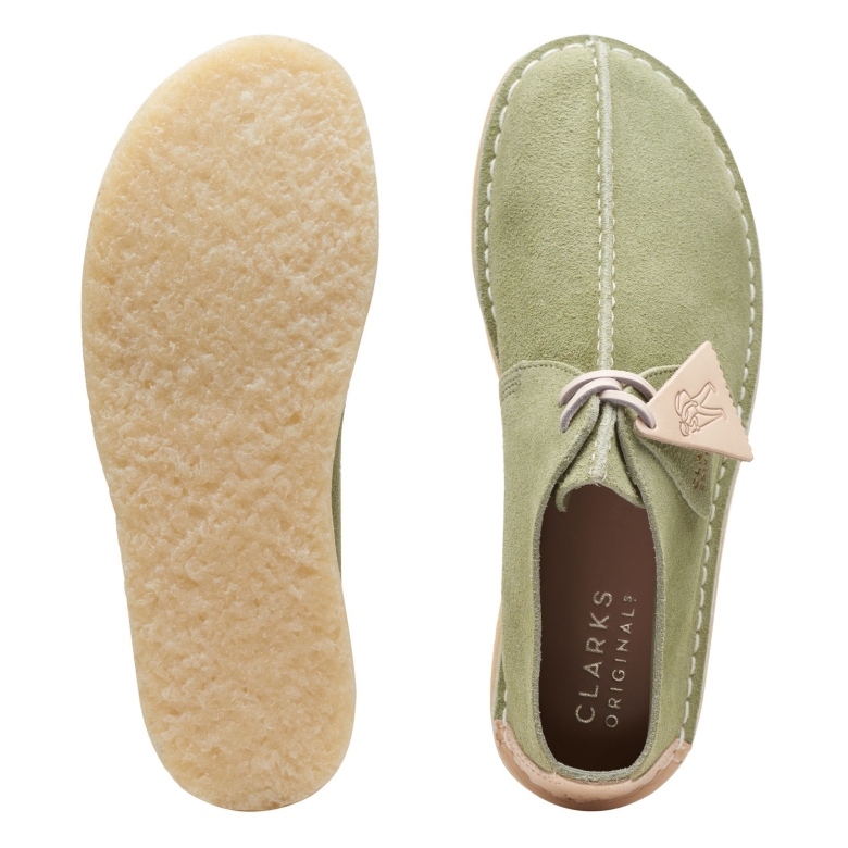 Clarks Desert Trek Hellgrün