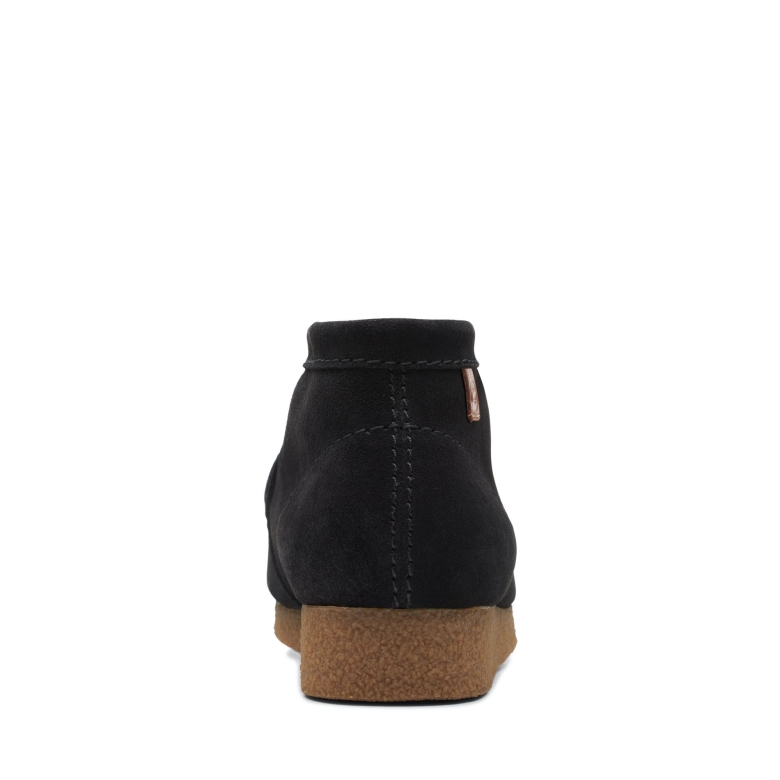 Schwarzer Wildleder Shacre Boot Clarks