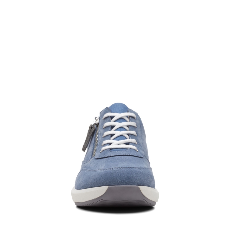 Ein Zip River Clarks Denimblau Sde