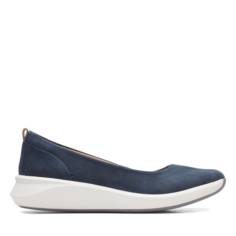 Ein Rio Vibe Clarks Navy Nubuk