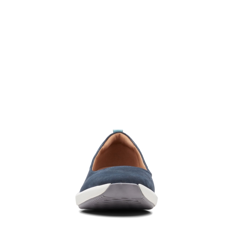 Ein Rio Vibe Clarks Navy Nubuk