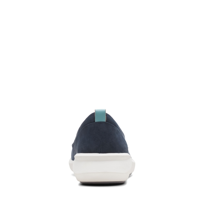 Ein Rio Vibe Clarks Navy Nubuk
