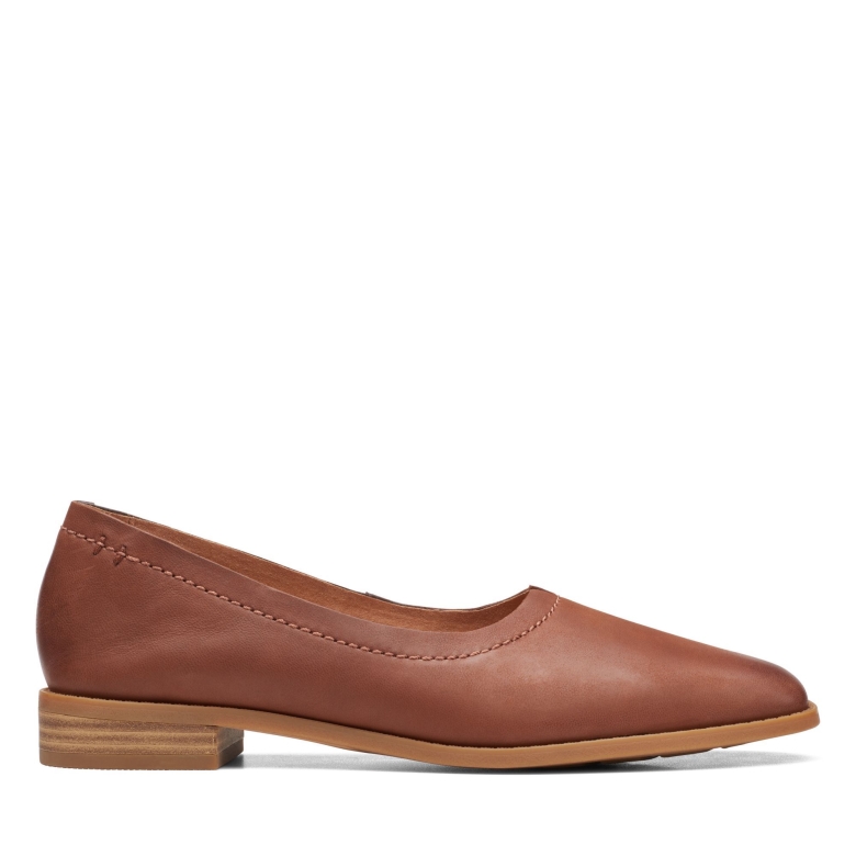 Dark Tan Lea Pure Walk Clarks