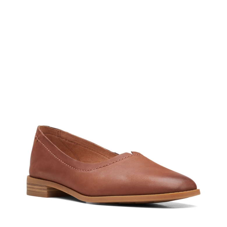 Dark Tan Lea Pure Walk Clarks