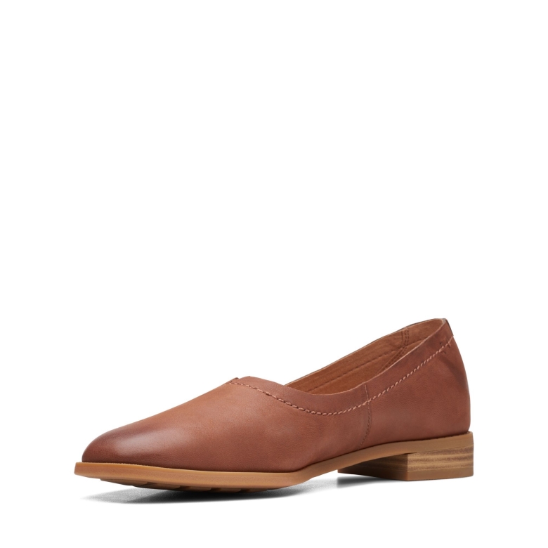 Dark Tan Lea Pure Walk Clarks