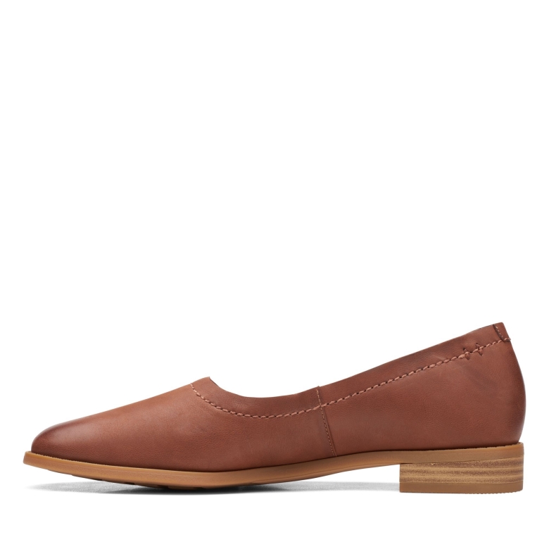 Dark Tan Lea Pure Walk Clarks