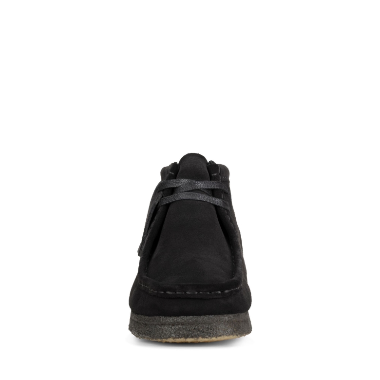 Clarks Wallabee-stiefel Aus Schwarzem Wildleder