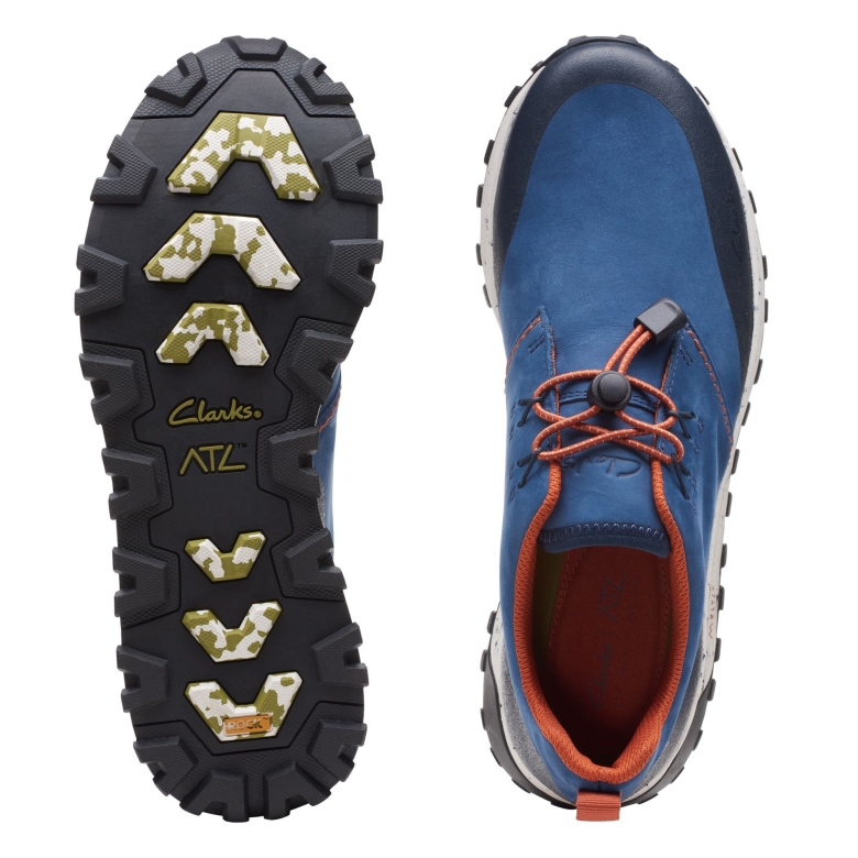 Clarks Blue Combi Atl Trek Khan