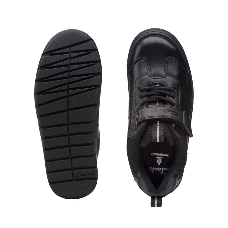 Clarks Schwarz Wasserdicht Scootergo Wp K