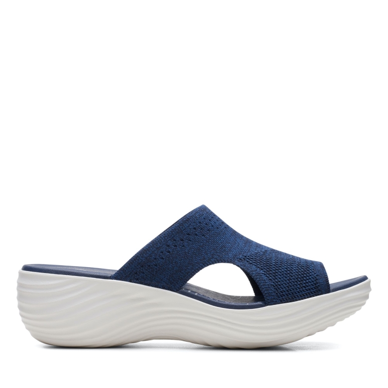 Marineblauer Strick In Marcoral Clarks