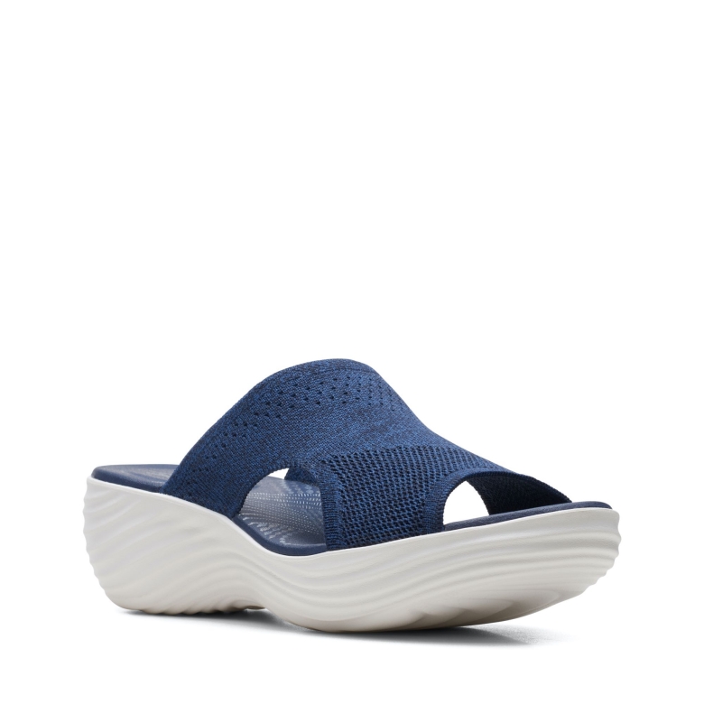 Marineblauer Strick In Marcoral Clarks