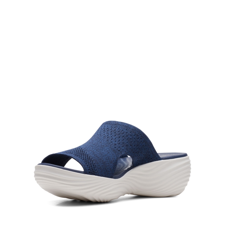 Marineblauer Strick In Marcoral Clarks