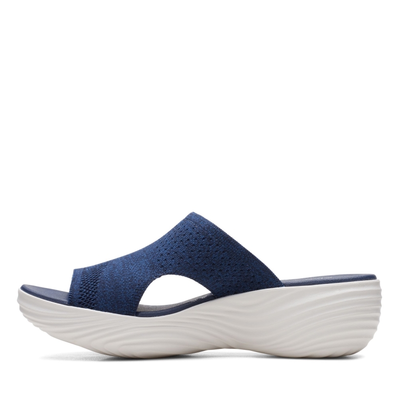 Marineblauer Strick In Marcoral Clarks