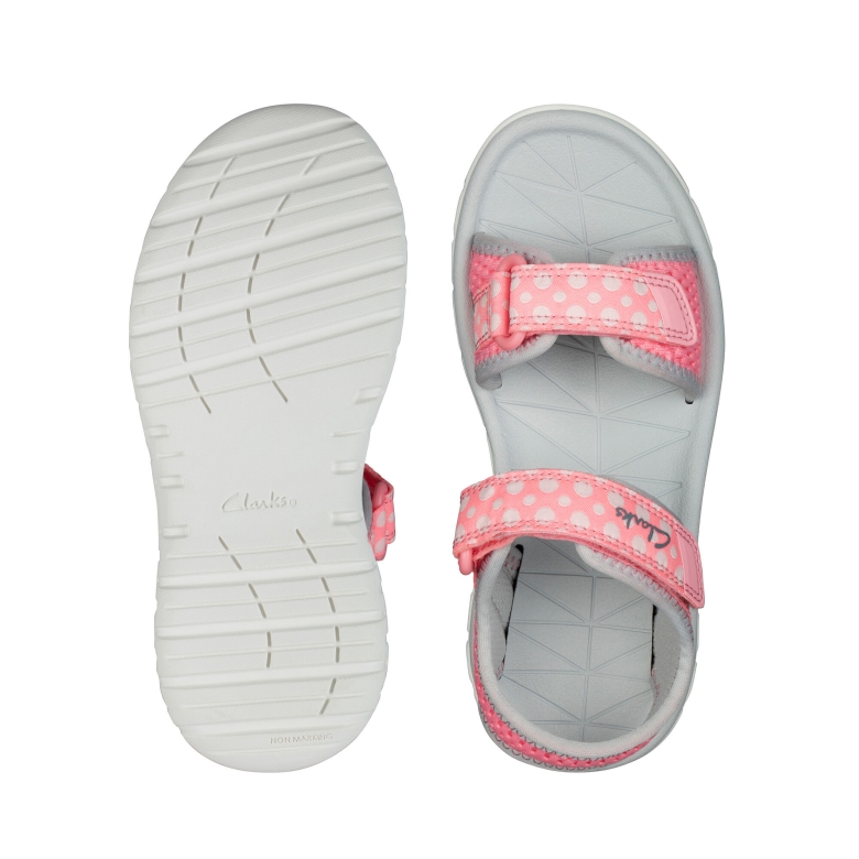 Pink Clarks Surfen Gezeiten K