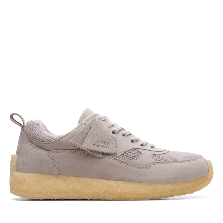 Clarks Lockhill Graues Wildleder