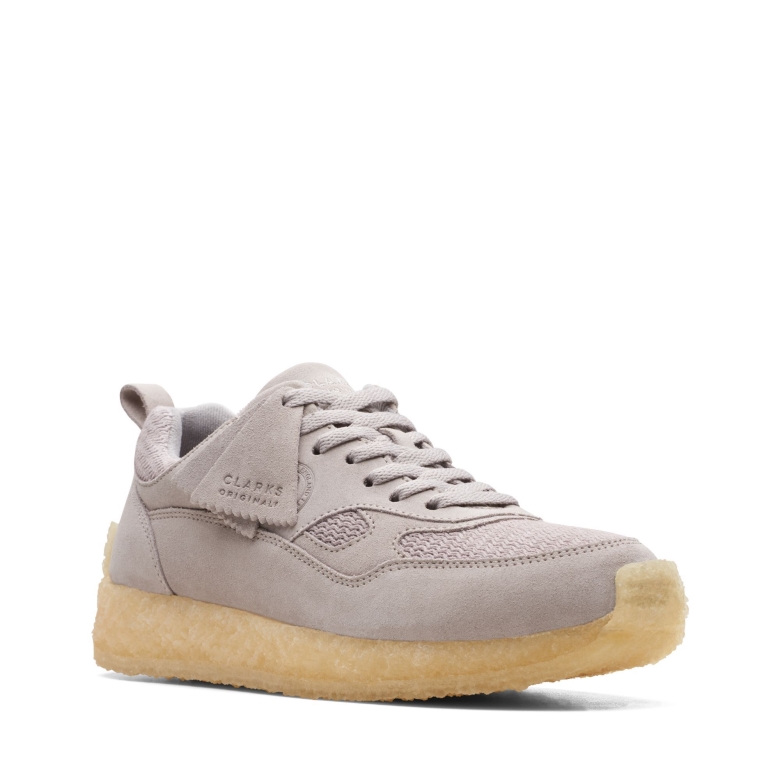Clarks Lockhill Graues Wildleder