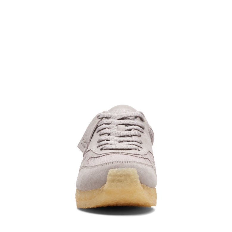 Clarks Lockhill Graues Wildleder