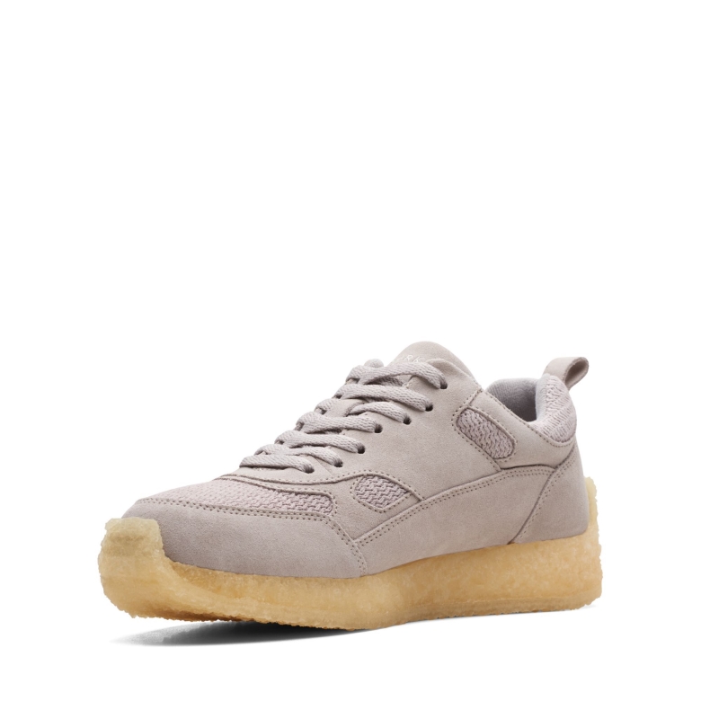 Clarks Lockhill Graues Wildleder