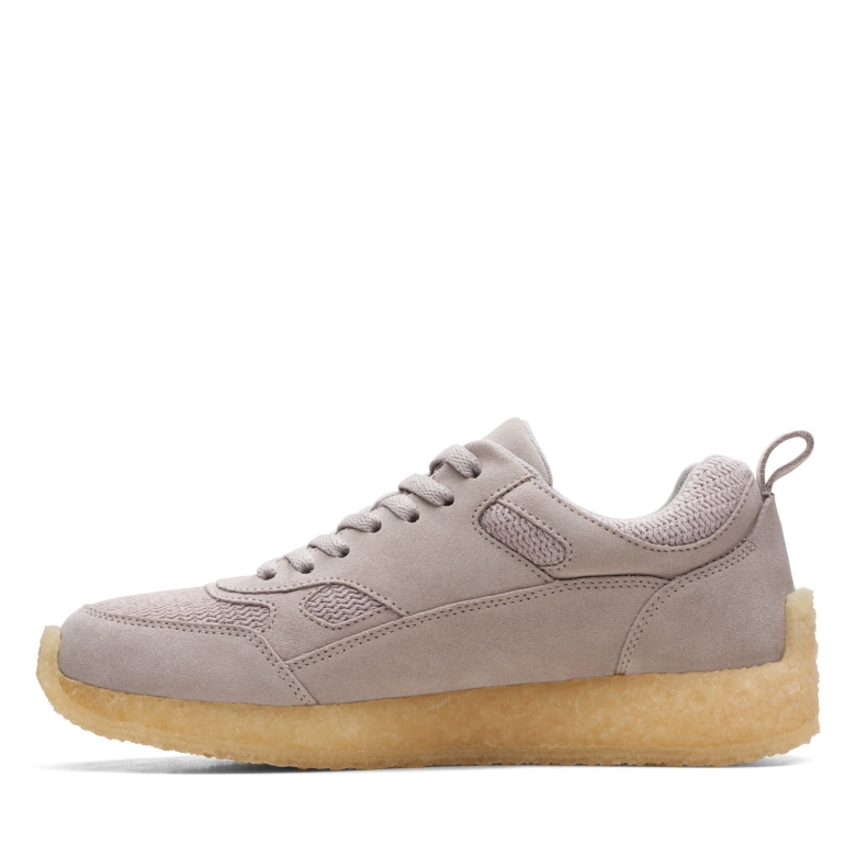 Clarks Lockhill Graues Wildleder