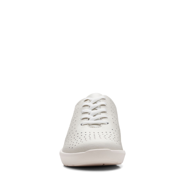 Weißes Leder Kayleigh Aster Clarks