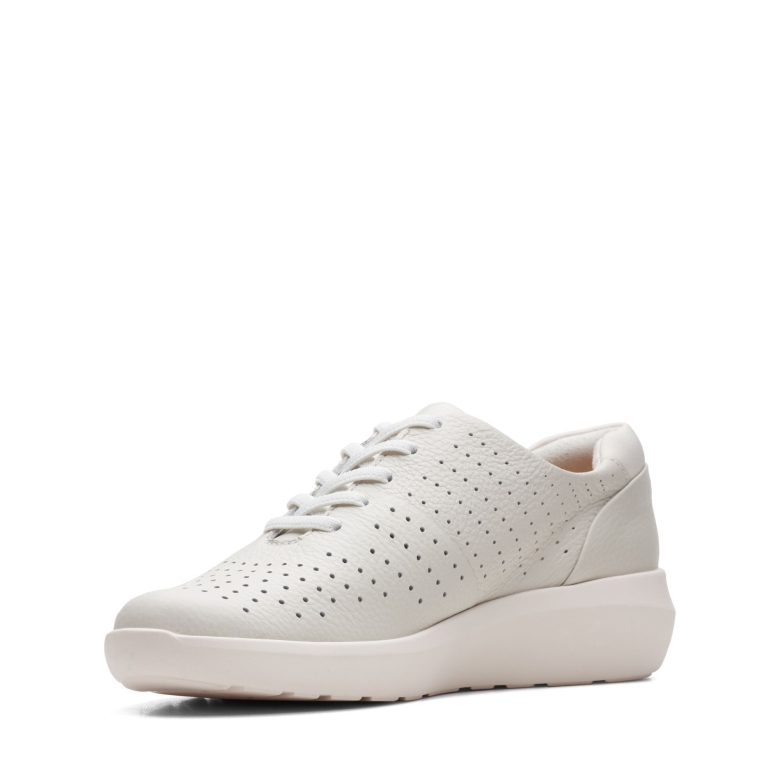 Weißes Leder Kayleigh Aster Clarks