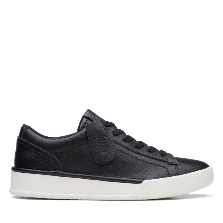 Clarks Craft Cup Walk Aus Schwarzem Leder