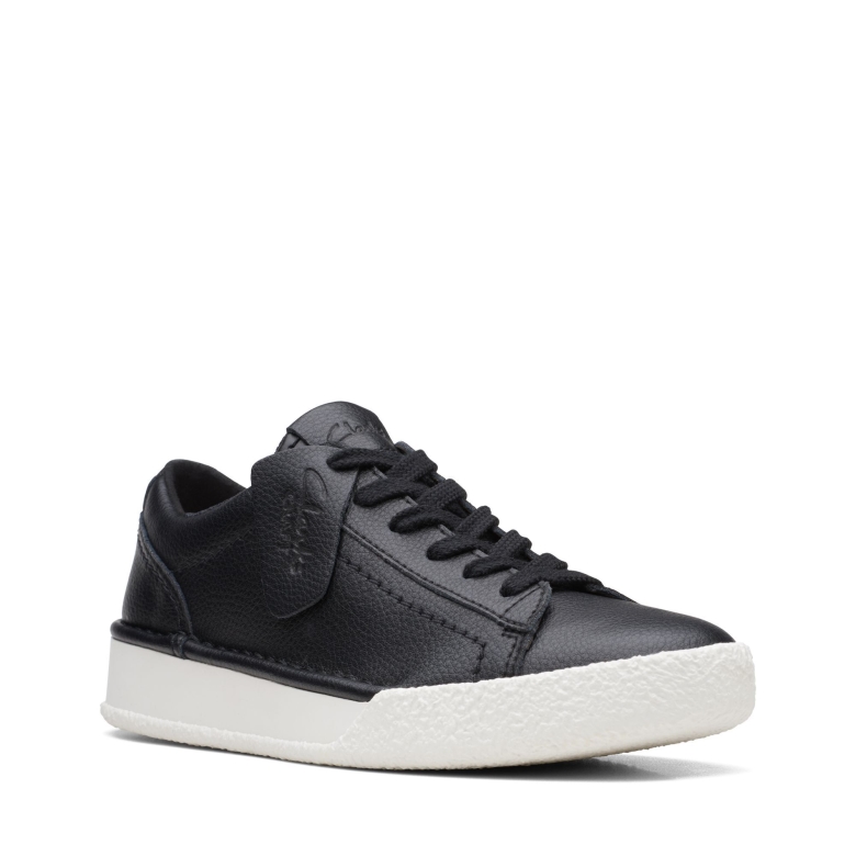 Clarks Craft Cup Walk Aus Schwarzem Leder