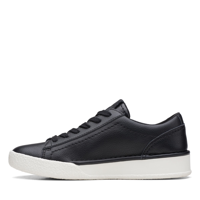 Clarks Craft Cup Walk Aus Schwarzem Leder