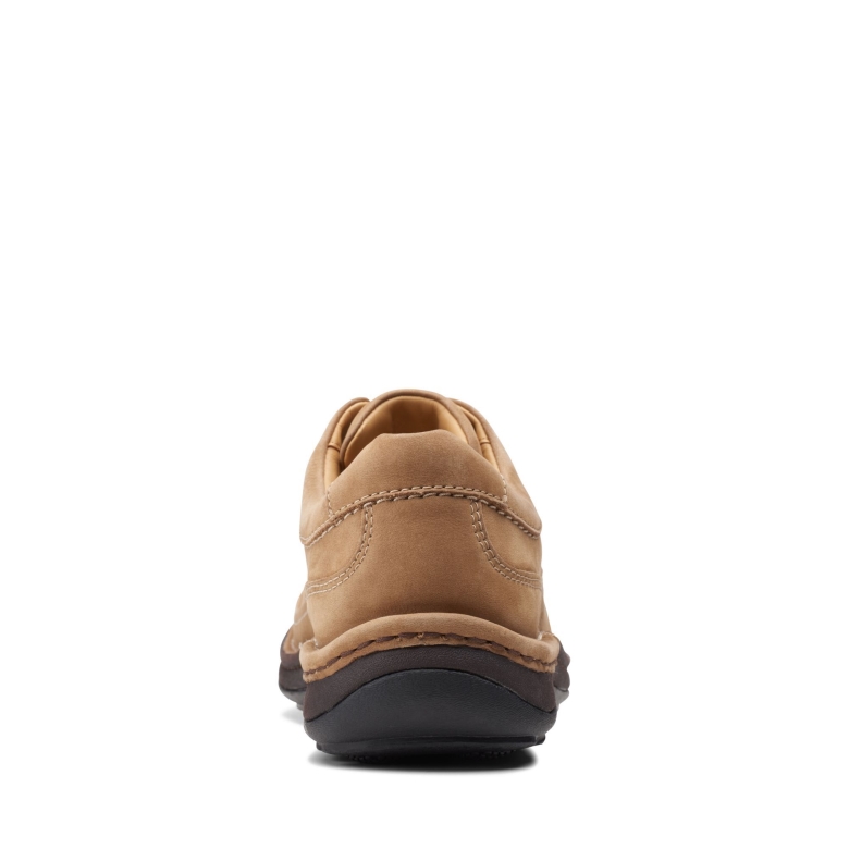 Clarks Sand Nubuk Natur Drei